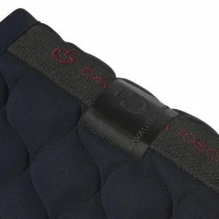 New - Tapis de selle Circular Quilted Dark Blue Tapis De Selle Poneys|Tapis Cso/ Mixtes