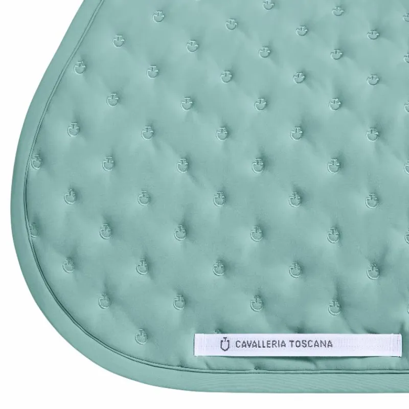 Tapis De Selle|Tapis Cso/ Mixtes*Cavalleria Toscana - Tapis de selle Embrodery Quilted mint green Vert