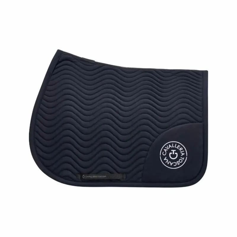 Clearance - Tapis de selle Double Orbit Wave Quilted Tapis De Selle Poneys|Tapis Cso/ Mixtes