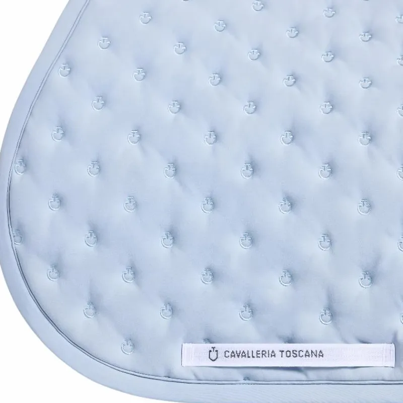 New - Tapis de selle Embrodery Quilted sky blue Tapis Cso/ Mixtes|Tapis De Selle
