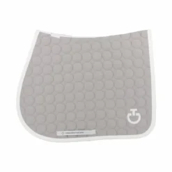 Best - Tapis de selle Circle Quilted light grey Tapis De Selle Poneys|Tapis Cso/ Mixtes