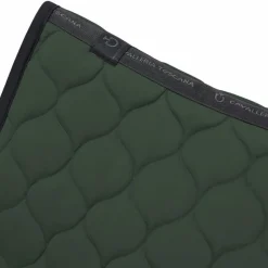 Online - Tapis de selle New Circular Quilted Jersey jungle green Tapis Cso/ Mixtes|Tapis De Selle