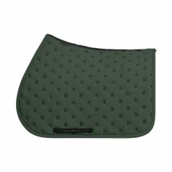 Clearance - Tapis de selle Embrodery Quilted jungle green Tapis Cso/ Mixtes|Tapis De Selle