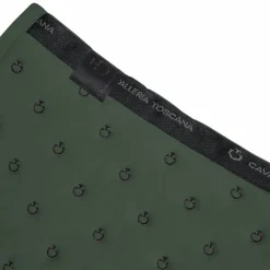 Clearance - Tapis de selle Embrodery Quilted jungle green Tapis Cso/ Mixtes|Tapis De Selle