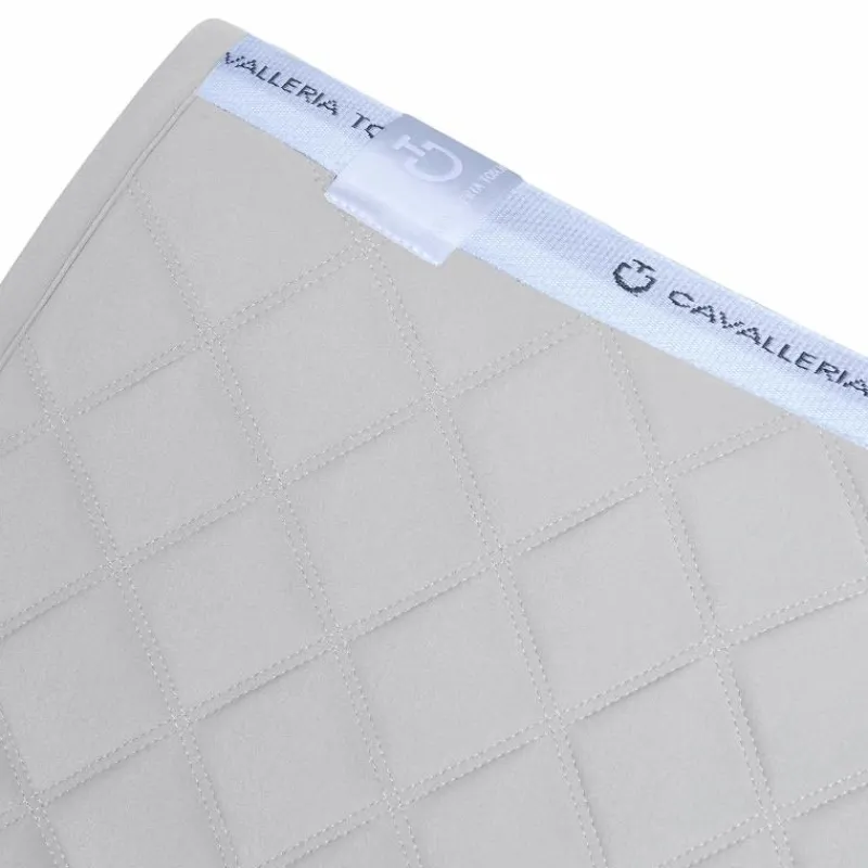 Sale - Tapis de selle Diamonds and Lines Quilted light grey Tapis Cso/ Mixtes|Tapis De Selle