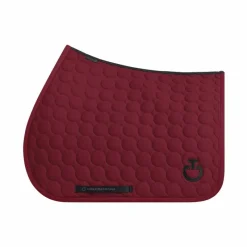 Tapis De Selle Poneys|Tapis Cso/ Mixtes*Cavalleria Toscana - Tapis de selle Circle Bordeaux