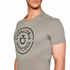 Sale - T-shirt manches courtes homme CT Double Orbit noisette T-Shirts Et Baselayers|T-Shirts Et Baselayers