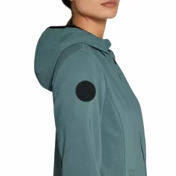 Sale - Veste manches longues femme Softshell peacook green Blousons Et Manteaux