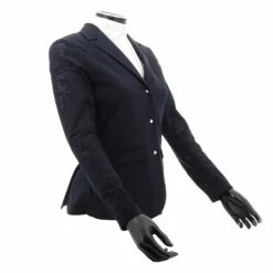 Vestes De Concours|Cso*Cavalleria Toscana - Veste de concours enfants micro perforée marine