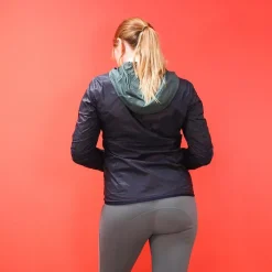 Blousons Et Manteaux*Cavalleria Toscana - Veste à capuche femme légère et réversible femme / vert Marine