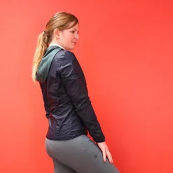 Blousons Et Manteaux*Cavalleria Toscana - Veste à capuche femme légère et réversible femme / vert Marine