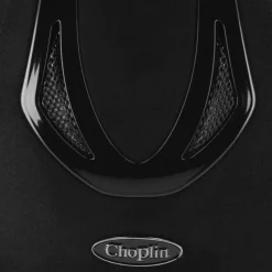 Casques D'Équitation|Cso*Choplin - Casque d'équitation Aero Velvet brillant Noir