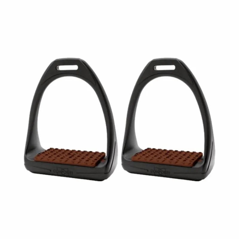 Endurance|Dressage*Compositi - Étriers Soft reflex noir/ marron