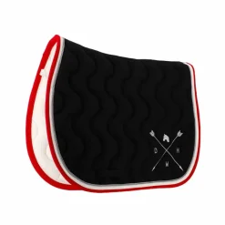 Tapis De Selle|Tapis Cso/ Mixtes*Dance With Him - Tapis de selle / blanc/ rouge Noir