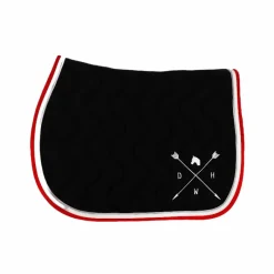 Tapis De Selle|Tapis Cso/ Mixtes*Dance With Him - Tapis de selle / blanc/ rouge Noir