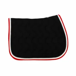 Tapis De Selle|Tapis Cso/ Mixtes*Dance With Him - Tapis de selle / blanc/ rouge Noir
