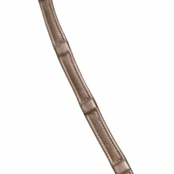 Rênes Et Arrêtoirs De Rênes Poneys|Rênes Et Arrêtoirs De Rênes*Dyon - 1/2 rênes en cuir souple 8 arrêtoirs intégrés Marron