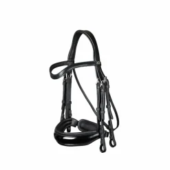 Brides*Dyon - Bride muserolle large vernie Working by Noir