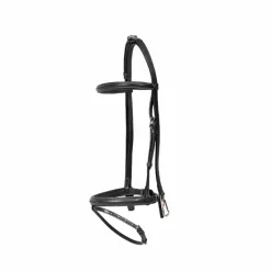 Bridons Poneys|Bridons*Dyon - Bridon de travail Working by cuir Noir