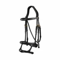 Bridons Poneys|Bridons*Dyon - Bridon double muserolle D Collection Noir