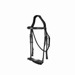 Online - Bridon muserolle allemande ajustable New English Collection Bridons Poneys|Bridons