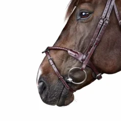 Online - Bridon tressé avec noseband amovible New English Collection Bridons