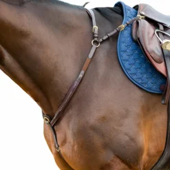 Colliers De Chasse Poneys|Colliers De Chasse*Dyon - Collier de chasse à pont D Collection brun Marron