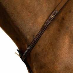 Colliers De Chasse Poneys|Colliers De Chasse*Dyon - Collier de chasse à pont D Collection brun Marron