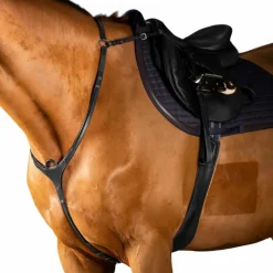 Colliers De Chasse Poneys|Colliers De Chasse*Dyon - Collier de chasse à pont New English Collection Noir