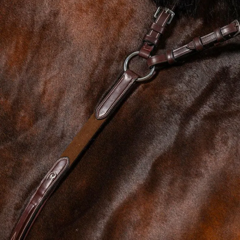 Hot - Collier de chasse à pont US Collection brun Colliers De Chasse Poneys|Colliers De Chasse