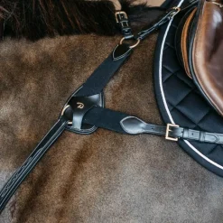 Discount - Collier de chasse 5 points élastique D Collection Colliers De Chasse Poneys|Colliers De Chasse