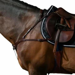 Colliers De Chasse Poneys|Colliers De Chasse*Dyon - Collier de chasse anatomique New English Collection brun Marron