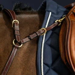 Hot - Collier de chasse anatomique D Collection brun Colliers De Chasse Poneys|Colliers De Chasse