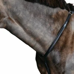 Sale - Collier de chasse pont tressé New English cuir Colliers De Chasse Poneys|Colliers De Chasse