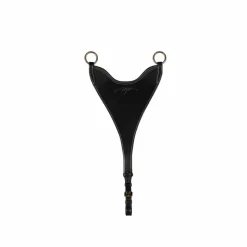 Enrênements Poneys|Martingales*Dyon - Fourchette de martingale pleine rigide D Collection Noir