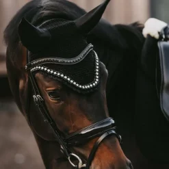 Outlet - Frontal en V Swarovski New English Collection Accessoires De Bridons Poneys|Frontaux