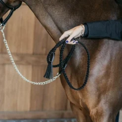 Longes Classiques*Dyon - Longe de présentation Tressée Working By Dy'on Noir