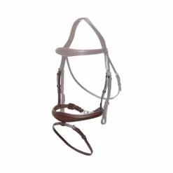 Muserolles*Dyon - Muserolle anatomique chaîne New English Collection Marron