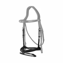 Online - Muserolle combinée anatomique New English Collection Accessoires De Bridons Poneys|Muserolles