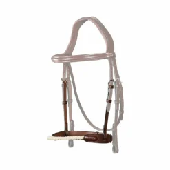 Accessoires De Bridons Poneys|Muserolles*Dyon - Muserolle corde New English Collection brun Marron