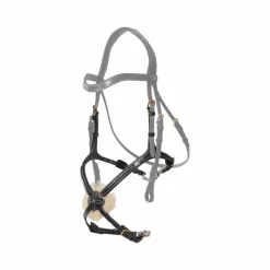 Muserolles*Dyon - Muserolle en 8 chaîne D Collection Noir