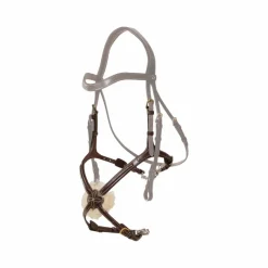 Muserolles*Dyon - Muserolle en 8 chaîne D Collection Marron