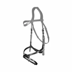 Accessoires De Bridons Poneys|Muserolles*Dyon - Muserolle X-Fit US Collection Noir