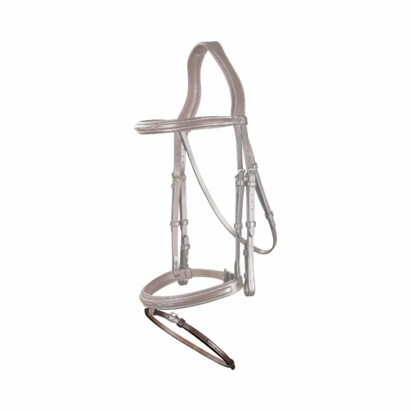 Accessoires De Bridons Poneys|Accessoires De Bridon*Dyon - Noseband 3/8 US Collection Marron