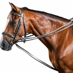 Enrênements Poneys|Rênes Allemandes*Dyon - Rênes allemandes Hunter 1/2 Working By Noir