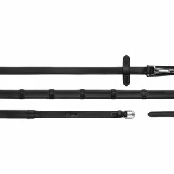 New - Rênes caoutchouc 5/8 avec arrêtoirs et mousqueton Working Rênes Et Arrêtoirs De Rênes