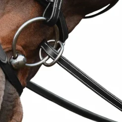 Outlet - Rênes caoutchouc 1/2 avec 7 arrêtoirs fermeture à anneaux Rênes Et Arrêtoirs De Rênes Poneys|Rênes Et Arrêtoirs De Rênes