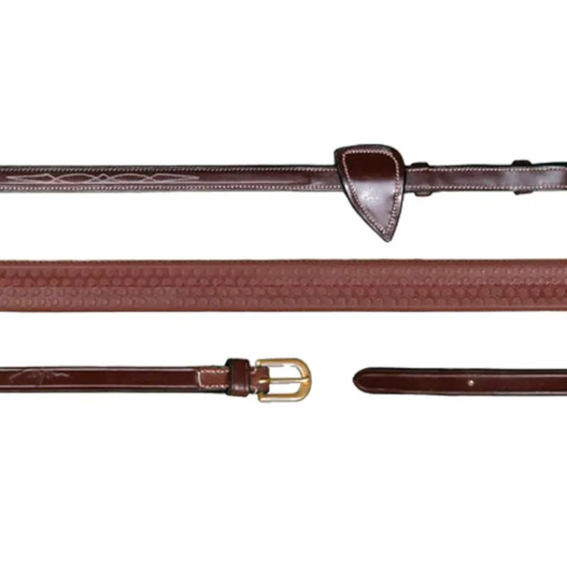 Best - Rênes caoutchouc 5/8 D Collection brun Rênes Et Arrêtoirs De Rênes Poneys|Rênes Et Arrêtoirs De Rênes