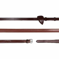 - Rênes caoutchouc 1/2 New English Collection brun Rênes Et Arrêtoirs De Rênes Poneys|Rênes Et Arrêtoirs De Rênes