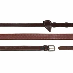 Outlet - Rênes caoutchouc 5/8 Working by brun Rênes Et Arrêtoirs De Rênes Poneys|Rênes Et Arrêtoirs De Rênes